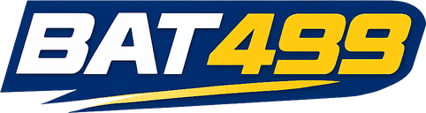 bat 499 logo on warm cream header